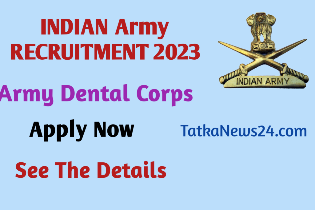 Indian Army Short Service Commission Recruitment 2023 apply