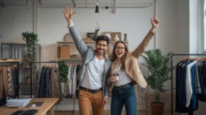 Couple Ne Banaya Fashion Business Fashion Startup Success Story 2025 create a image 1